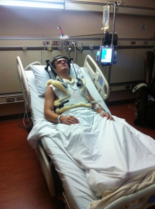 Даниэль Бодин попал в больницу с серьёзным переломом