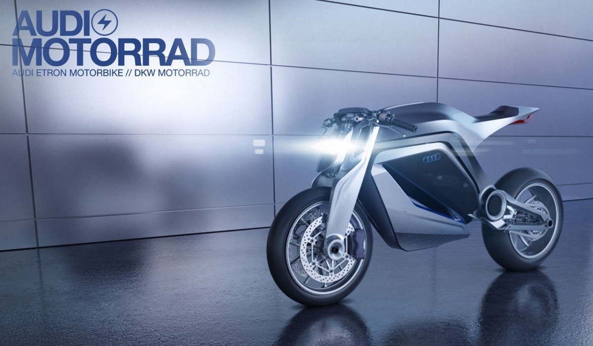 Автомобильная компания из Германии решила попробовать создать мотоцикл. 
