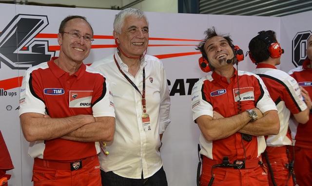 Бернард Гобмайер доволен тем, как прошла первая гонка Ducati. 
