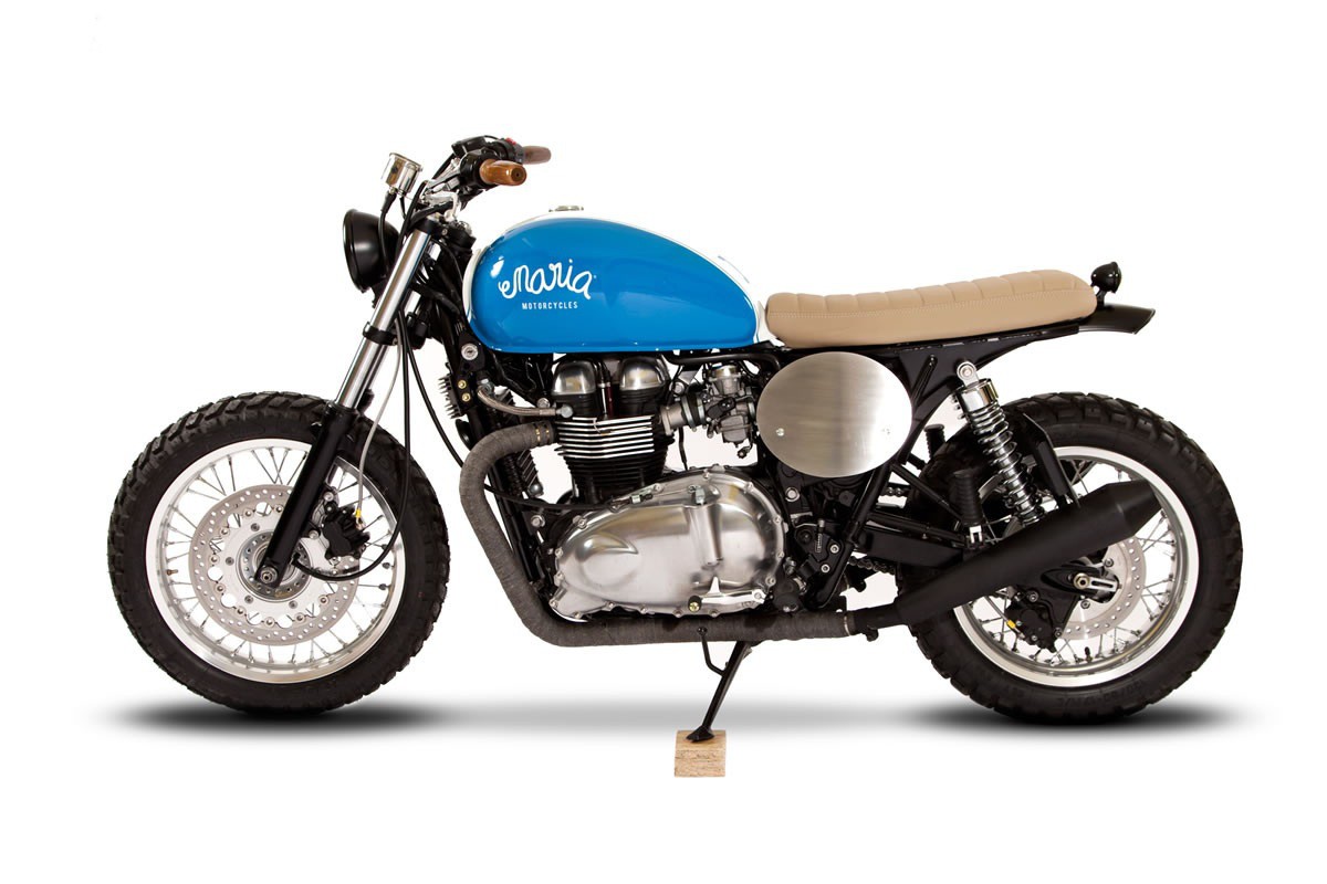 Mighty Blue – новый аппарат от костомайзеров Maria Motorcycles. 