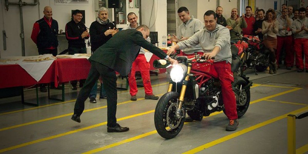 Ducati представила обновленную версию модели Monster 1200