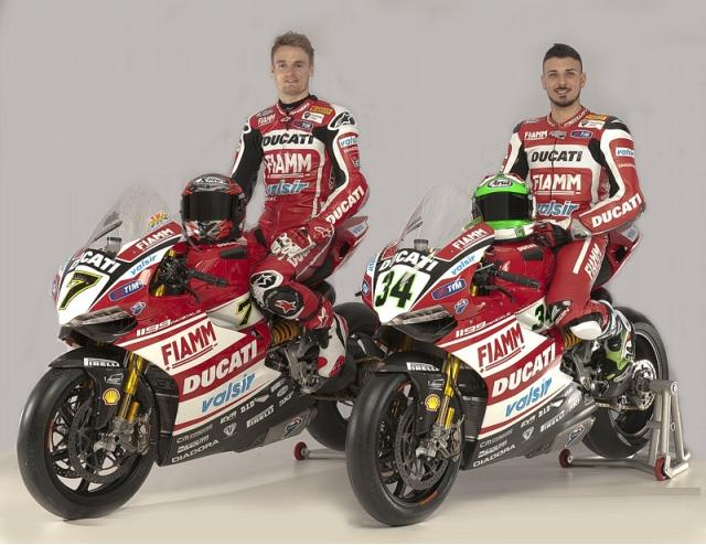 Команда Ducati Superbike Team презентовала свои цвета, байки и пилотов