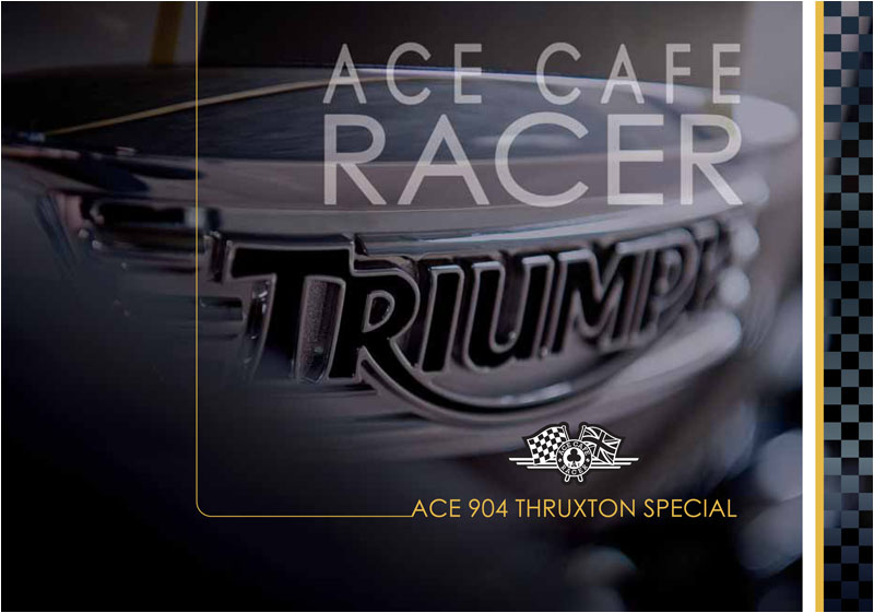 Thruxton Ace Special Edition будет продавать в декабре