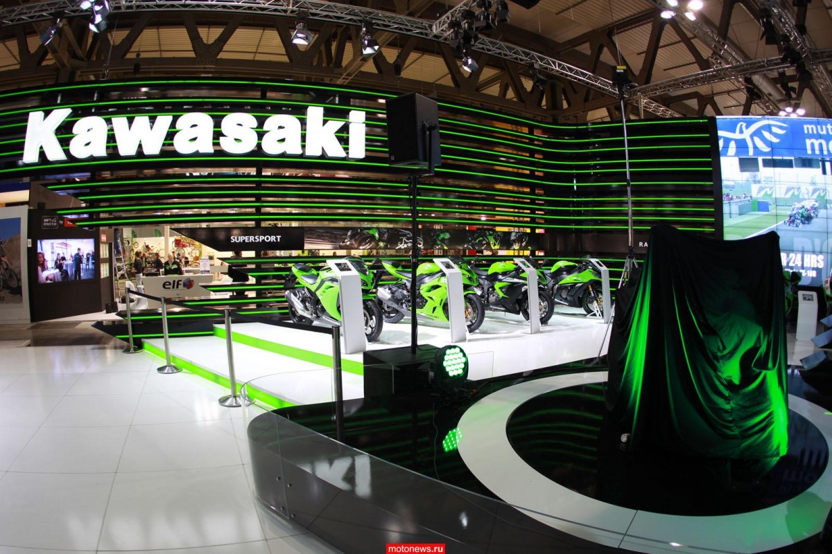 Новинки мотоциклетной техники легендарной компании Kawasaki 