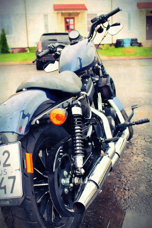 Мой первый мотоцикл - Harley Davidson Sportster 883 Iron