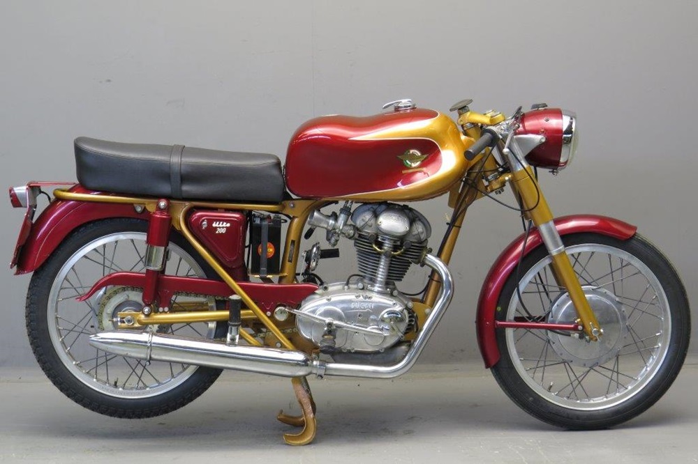 Ретро мотоцикл - Ducati Mototrans Elite 1962