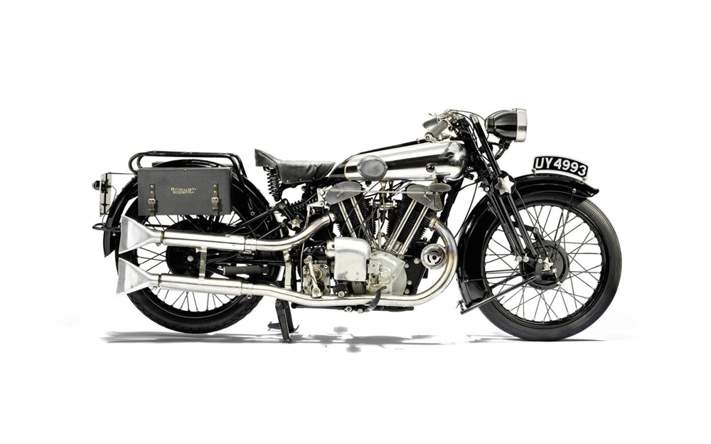 Brough Superior SS100 Alpine Grand Sports из прошлого