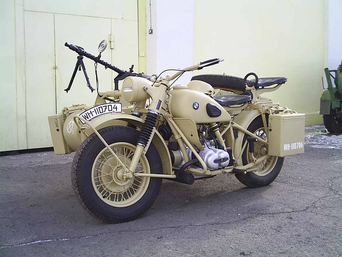 Какие использовались мотоциклы Вермахта