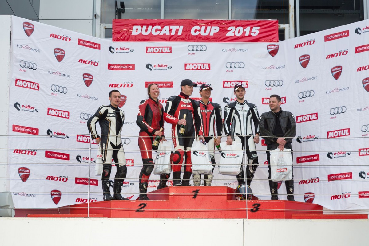 Состоялся первый этап Ducati Cup 2015. 