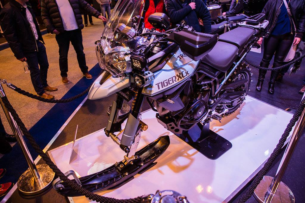 Зимний мотоцикл от "Triumph"