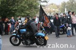 В Алматы состоялось закрытие байкерского сезона