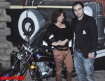 Турецкий байкер очаровал Гюльнару Мамедову своим мотоциклом