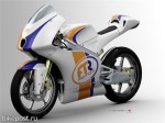 Новый мотоцикл для гонок FTR Moto3 2012