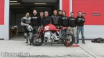 Мотоцикл Nembo 32 на треке в Адриа