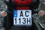 Во Франции вводятся новые номерные знаки для мотоциклов
