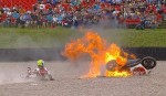 Гонка в Moto2 запомнится первой победой Доминика Эгертера