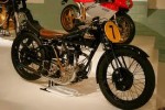 Старинная модель мотоцикла NUT