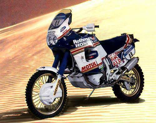 Фотография NXR750 Dakar Rep (1986)
