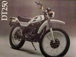 Информация по эксплуатации, максимальная скорость, расход топлива, фото и видео мотоциклов DT250 (1978)