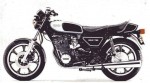 Информация по эксплуатации, максимальная скорость, расход топлива, фото и видео мотоциклов XS750 (1976)