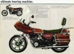 Информация по эксплуатации, максимальная скорость, расход топлива, фото и видео мотоциклов XS750 Touring (1977)