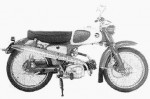 Информация по эксплуатации, максимальная скорость, расход топлива, фото и видео мотоциклов C110 (1960)