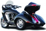 Информация по эксплуатации, максимальная скорость, расход топлива, фото и видео мотоциклов Vision Trike (2011)