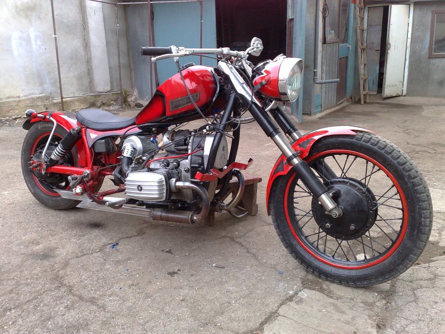 Тюнинг мотоцикла Урал на фото 1